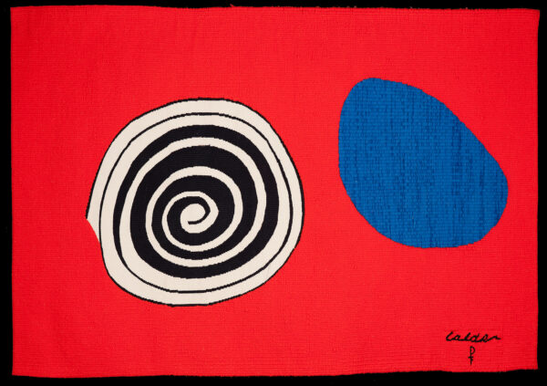 Blue Spot; number two of a set of six tapestries