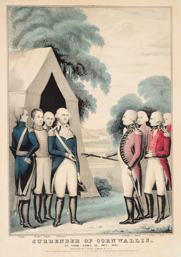 Soldiers in front of a tent.