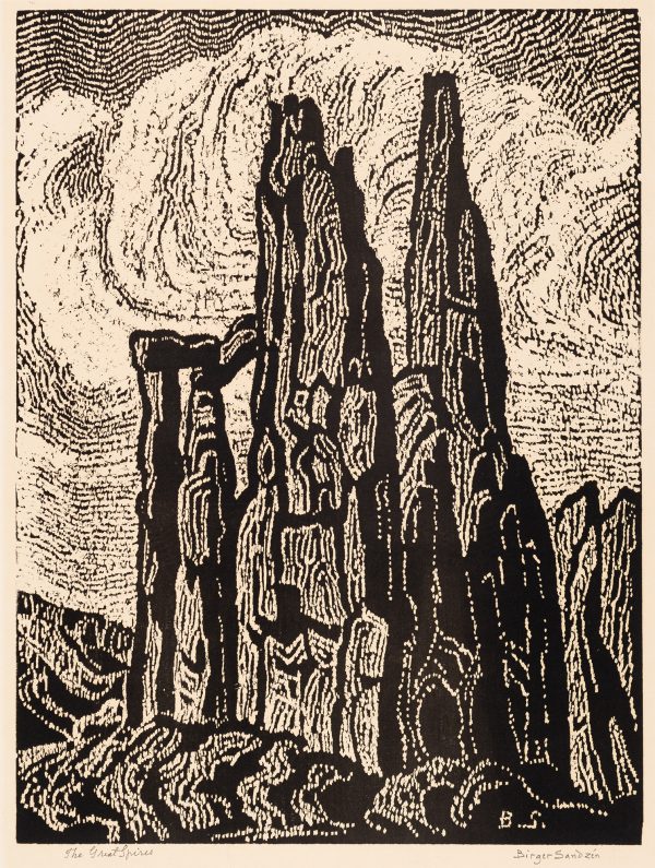 Scene of towering rocks from Garden of the Gods, Colorado Springs, CO