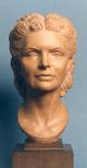 Portrait bust of Polly Rombold