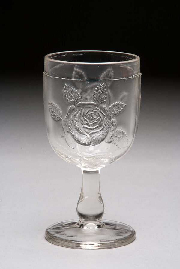 Pattern: Rose of Sharon Metz I, page 54 (jelly container); Millard I, plate 116