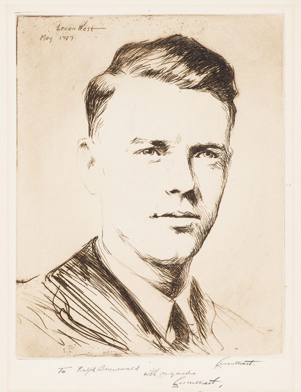 WWI, Portrait of Charles Lindbergh