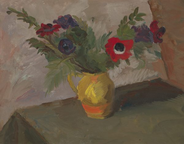 Flowers in a vase.