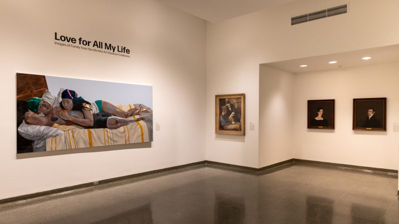 Installation photo of the M.C. Naftzger Gallery with the exhibition 