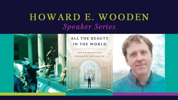 Howard E. Wooden Speaker Series with author Patrick Bringley