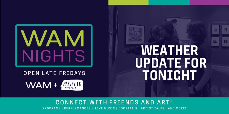 weather update wam nights