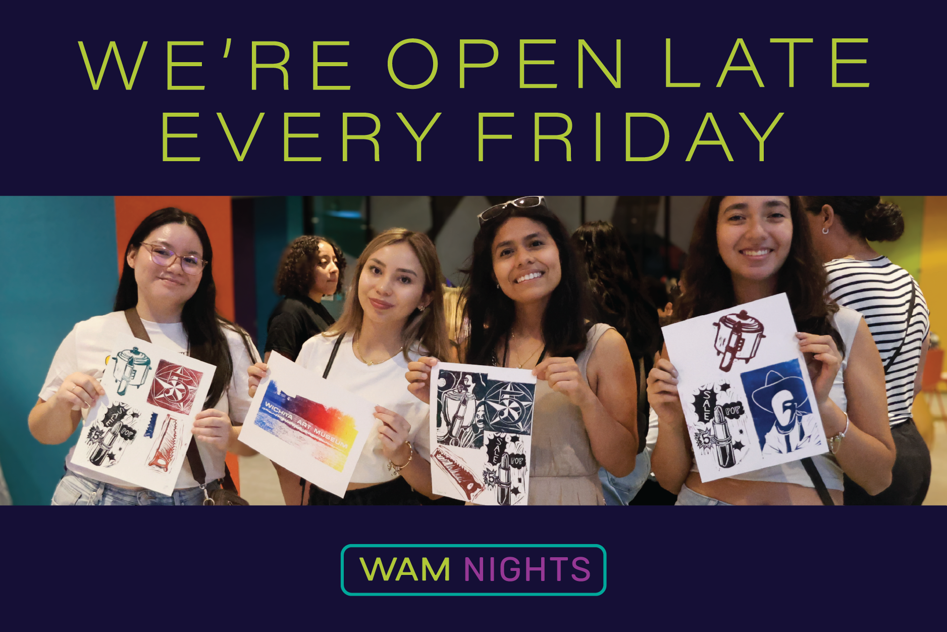 WAM Nights Bring Dinner and Cocktails to the Wichita Art Museum