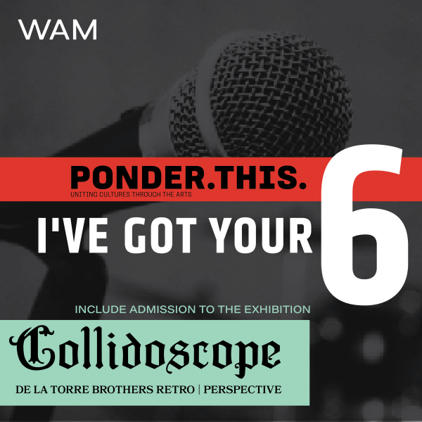 alt= Ponder. This. I've Got Your 6, Free admission to 'Collidoscope'