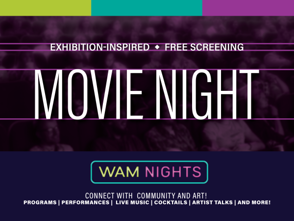 alt= WAM Nights: Movie Night banner