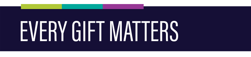 fundraising at WAM: every gift matters header
