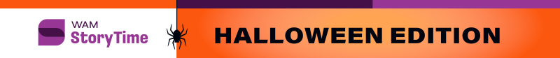 alt= orange, dark purple, light purple bar, reads